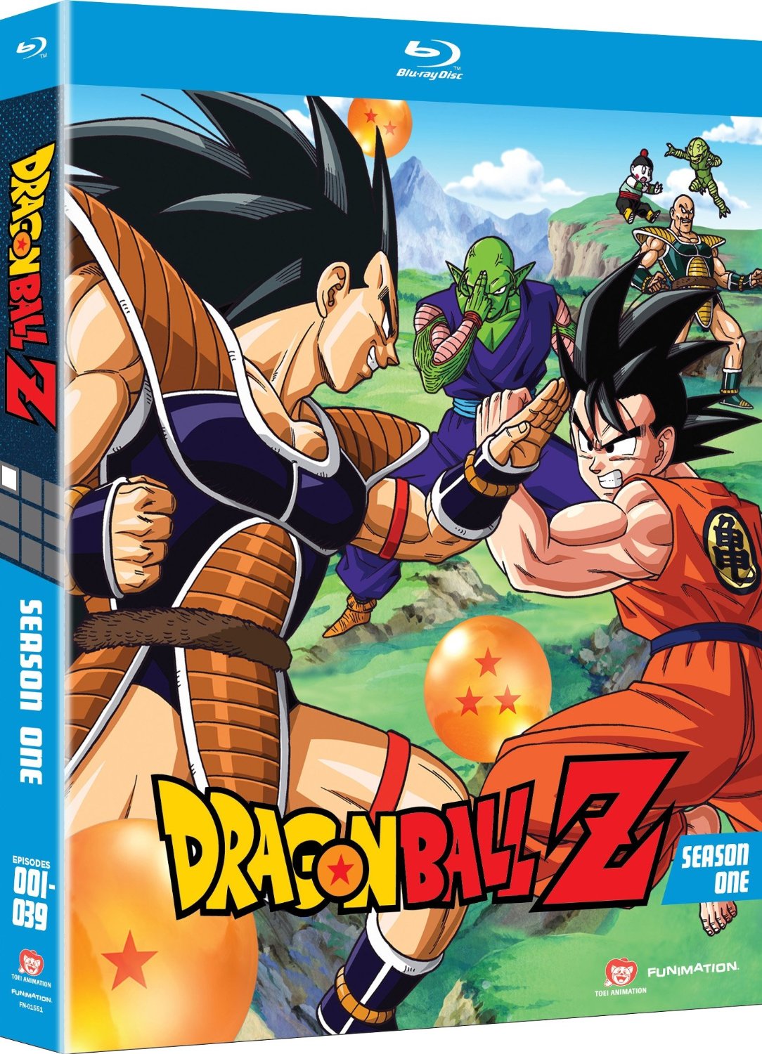 Dragon Ball Z Anime (Blu-Ray) (DBZ) Season 1