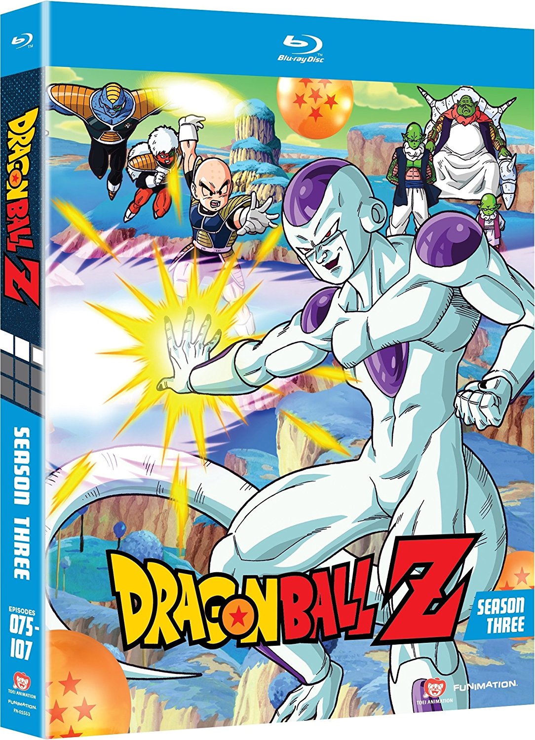Dragon Ball Z Anime (Blu-Ray) (DBZ) Season 3