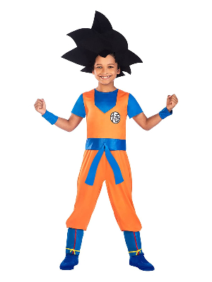 Dragon Ball Z Costumes (DBZ) - Goku Kids Costume - UK