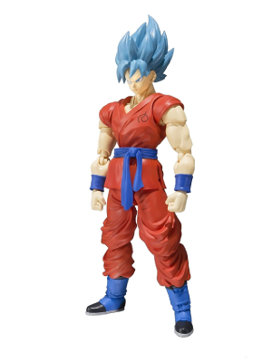Dragon Ball Z Goku Super Saiyan God Figures & Figurines (DBZ) - Goku Super Saiyan Blue v2 - US