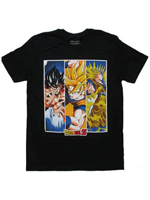 Dragon Ball Z T-Shirts - Goku Forms - US