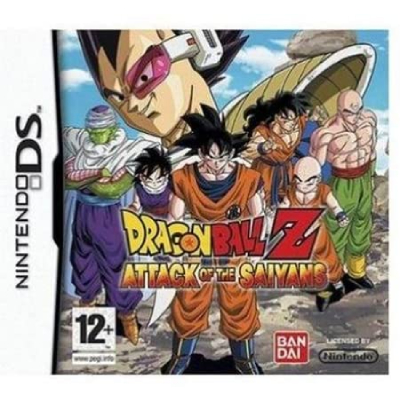 Dragon Ball Z DBZ Nintendo Games - Dragon Ball Z - Attack of the Saiyans - Nintendo DS
