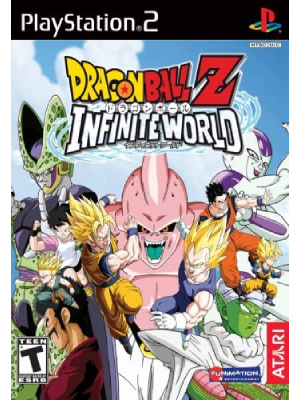 Dragon Ball Z DBZ PlayStation Games - Dragon Ball Z - Infinite World - PS2