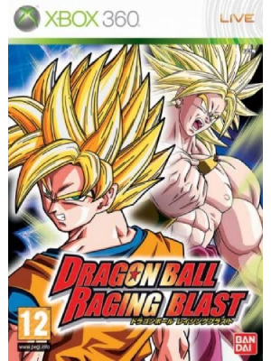 Dragon Ball Z DBZ Xbox Games - Dragon Ball - Raging Blast 1 - Xbox 360