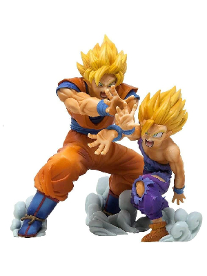 Dragon Ball Z Gohan Figures & Figurines (DBZ) - Goku & Gohan Kamehameha - US